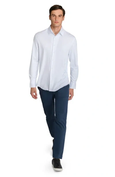 Brooklyn Brigade Solid Knit Long Sleeve Basic In White