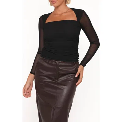 Petal And Pup Petal & Pup Cerys Mesh Crop Top In Multi