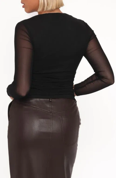 Petal And Pup Petal & Pup Cerys Mesh Crop Top In Multi