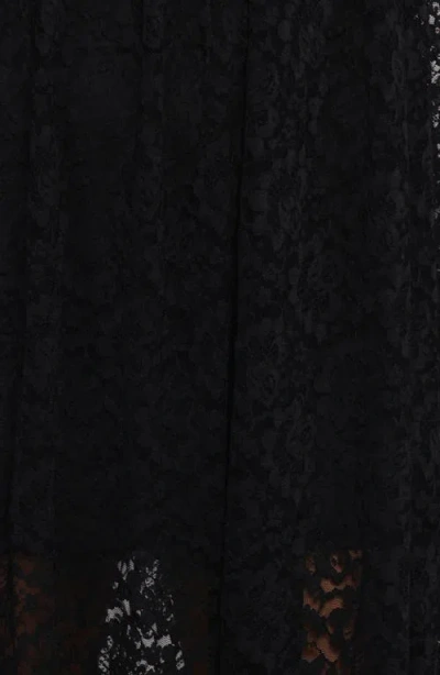 Petal And Pup Petal & Pup Davina Lace Strapless Maxi Dress In Black