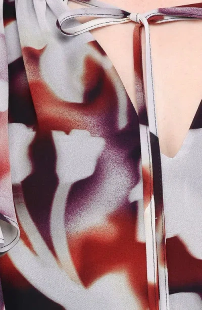 Petal And Pup Petal & Pup Elinor Print Ruffle Sleeve Top In Multi