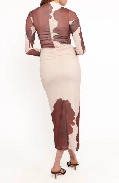 Petal And Pup Petal & Pup Sukin Print Long Sleeve Maxi Dress In Multi