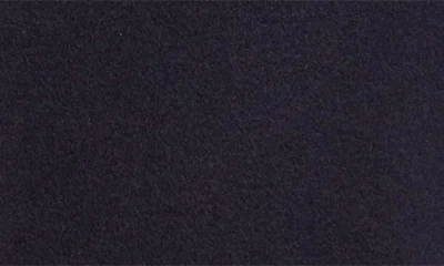 Zanella Drake Navy Felted Cashmere Overcoat With Removable Quilted Bib In Black