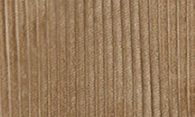 Quincy Mae Faux Fur & Cotton Corduroy Jacket In Brown