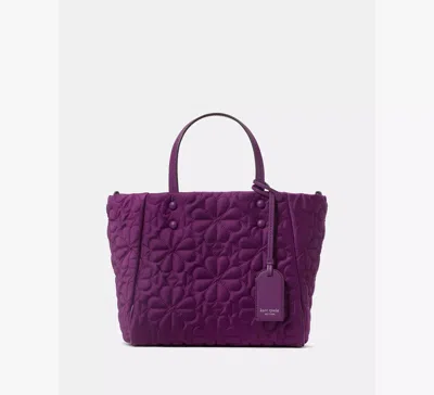 Kate Spade New York Small Tilly Quilted Tote In Purple