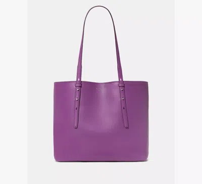 Kate Spade New York Do It All Fine Grain Leather Tote In Purple