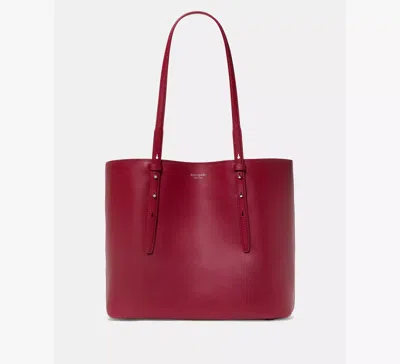 Kate Spade New York Do It All Fine Grain Leather Tote In Red