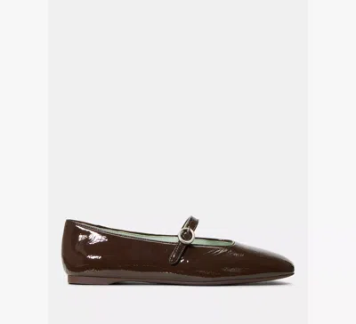 Kate Spade Halo Mary Jane Flat In Brown