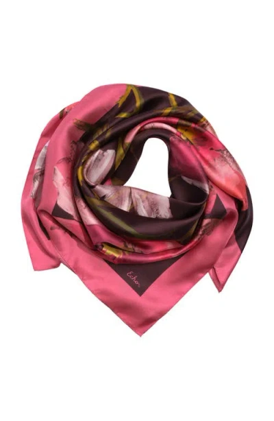 Echo Cosmos Square In Burgundy