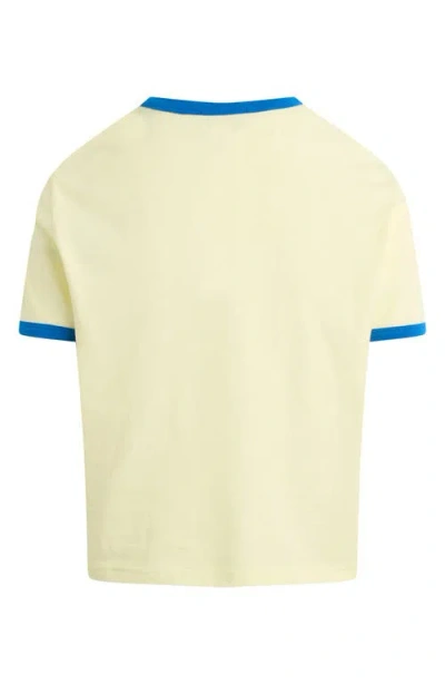 Favorite Daughter Contrast Binding Organic Cotton Graphic T-shirt In Neutral