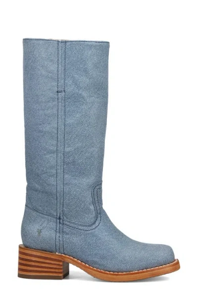 Frye Campus Knee High Boot In Blue