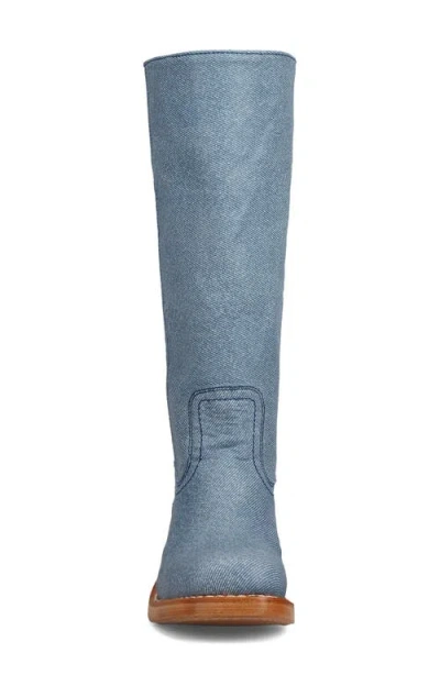 Frye Campus Knee High Boot In Blue