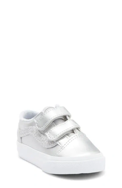 Vans Kids' Old Skool V Sneaker In Metallic