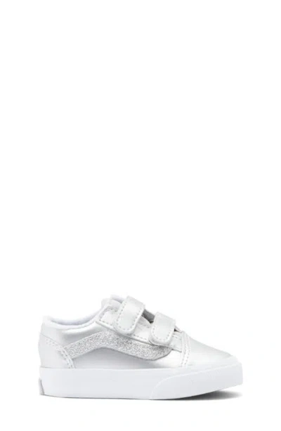 Vans Kids' Old Skool V Sneaker In Metallic