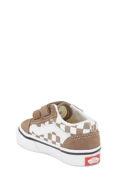 Vans Kids' Old Skool V Sneaker In Brown
