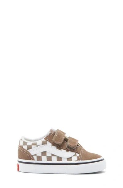 Vans Kids' Old Skool V Sneaker In Brown