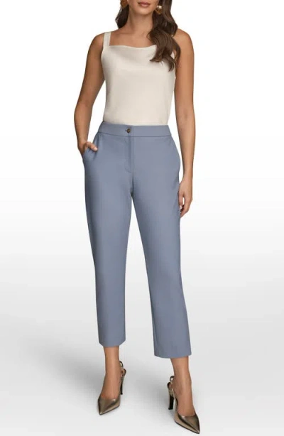 Donna Karan New York Slim Fit Ankle Pants In Purple