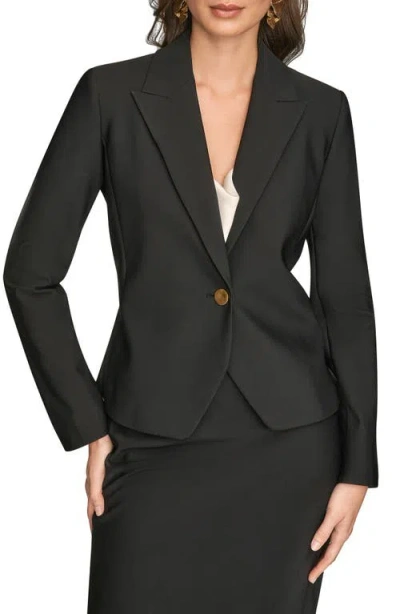 Donna Karan New York Peplum Blazer In Black