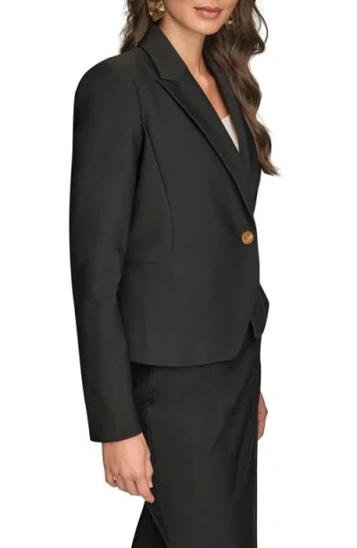 Donna Karan New York Peplum Blazer In Black