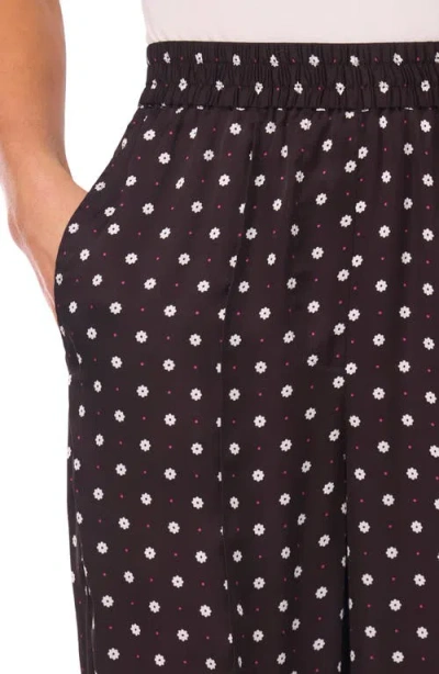 Cece Women's Patch Pocket And Topstitch Detail Pants In Black