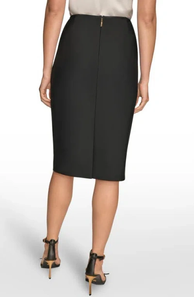 Donna Karan Pencil Skirt In Black