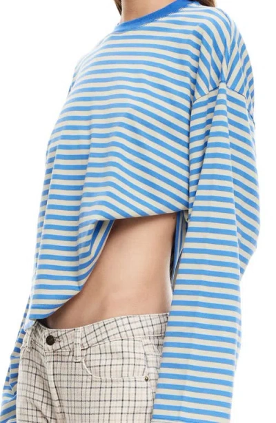 Lioness Bloom Long Sleeve Top In Blue