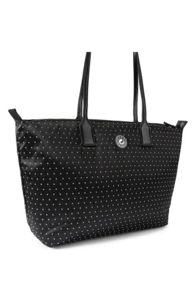 Kurt Geiger London Large Drench Studded Shopper In Black
