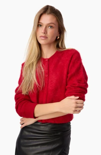 Cami Nyc Dorian Cashmere Cardigan In Red