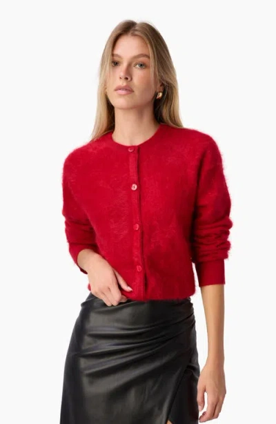 Cami Nyc Dorian Cashmere Cardigan In Red