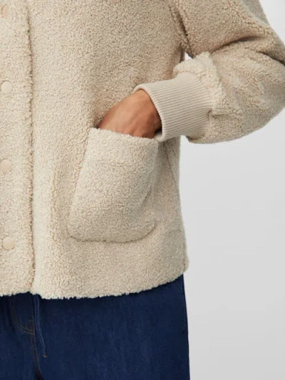 Masai Copenhagen Majunte V-neck Long Sleeve Jacket In Neutral