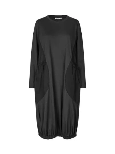 Masai Copenhagen Manyphira Long Sleeve Loose Fit Dress In Blue