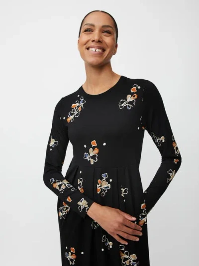 Masai Copenhagen Manamo Long Sleeve Midi Dress In Black