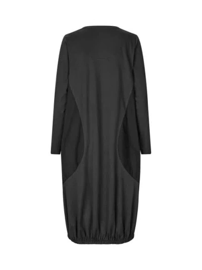 Masai Copenhagen Manyphira Long Sleeve Loose Fit Dress In Blue