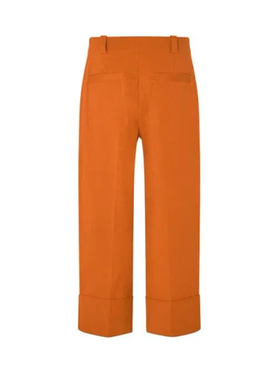 Masai Copenhagen Cropped Loose Leg Pants In Brown
