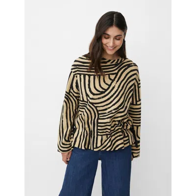 Masai Copenhagen Mabidia Long Sleeve Jersey Top In Black