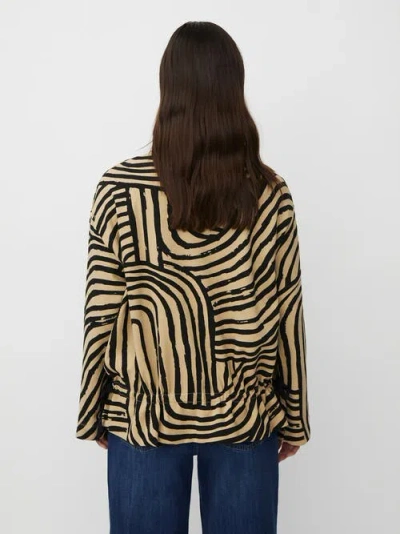 Masai Copenhagen Mabidia Long Sleeve Jersey Top In Black