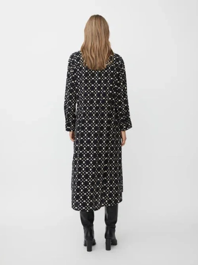 Masai Copenhagen Manovany Long Sleeve Shirt Midi Dress In Black