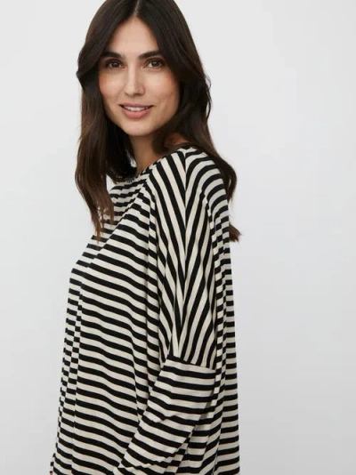 Masai Copenhagen Mabarr Long Sleeve Loose Fit Top In Black