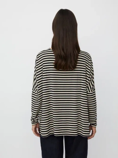 Masai Copenhagen Mabarr Long Sleeve Loose Fit Top In Black