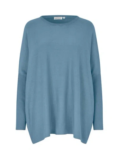 Masai Copenhagen Mafanasi Oversize Sweater In Blue