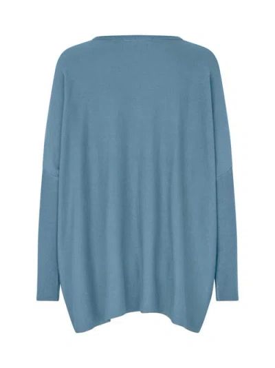 Masai Copenhagen Mafanasi Oversize Sweater In Blue