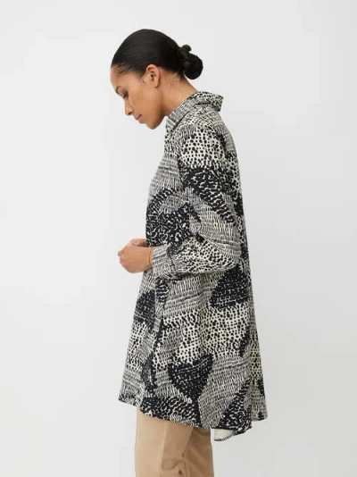 Masai Copenhagen Maingebeth Loose Fit Longline Shirt In Black