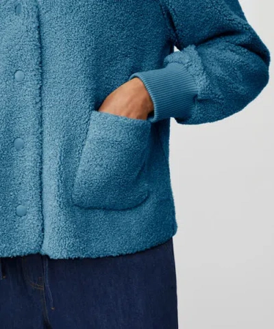 Masai Copenhagen Majunte V-neck Long Sleeve Jacket In Blue