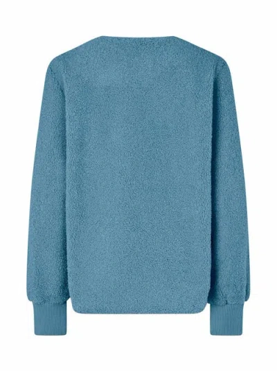 Masai Copenhagen Majunte V-neck Long Sleeve Jacket In Blue