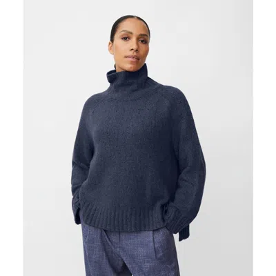 Masai Copenhagen Mafenoria Turtle Neck Sweater In Blue