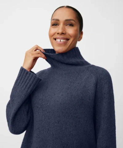 Masai Copenhagen Mafenoria Turtle Neck Sweater In Blue
