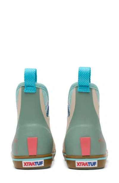 Xtratuf X Guy Harvey Waterproof Ankle Deck Boot In Pink