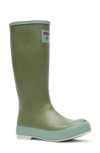 Xtratuf 15-inch Legacy Waterproof Boot In Green