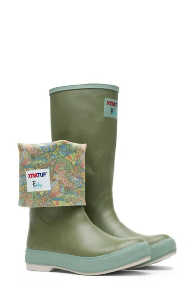Xtratuf 15-inch Legacy Waterproof Boot In Green