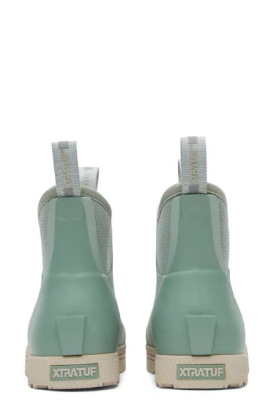 Xtratuf Wheelhouse Waterproof Ankle Deck Boot In Green